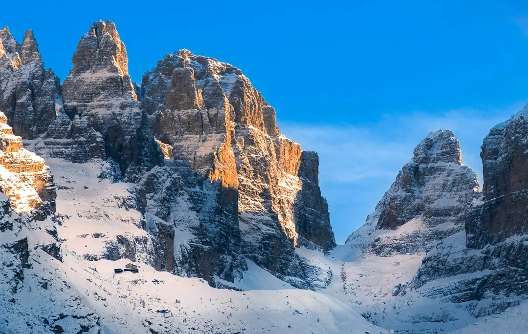 Via delle Bocchette - najpiękniejsza ferrata świata! DOLOMITY NA FERRATACH - PRZEWODNIK - GRUPPO DI BRENTA