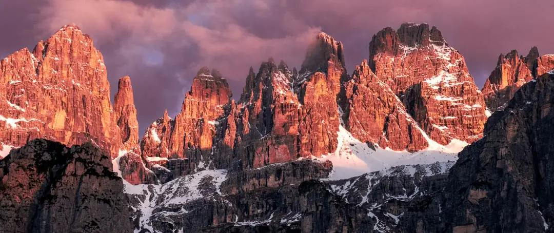 Via delle Bocchette - najpiękniejsza ferrata świata! DOLOMITY NA FERRATACH - PRZEWODNIK - GRUPPO DI BRENTA