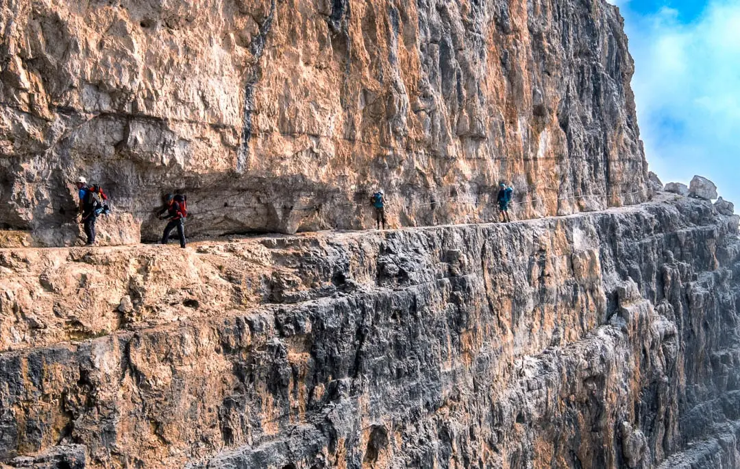 Via delle Bocchette - najpiękniejsza ferrata świata! DOLOMITY NA FERRATACH - PRZEWODNIK - GRUPPO DI BRENTA