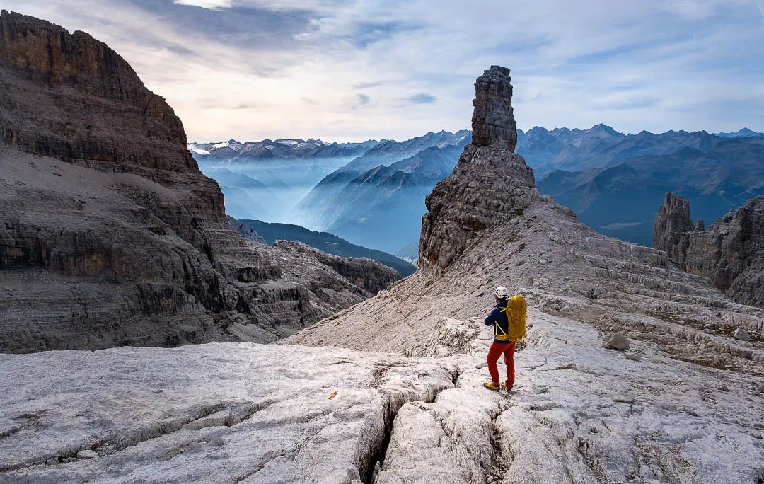 Via delle Bocchette - najpiękniejsza ferrata świata! DOLOMITY NA FERRATACH - PRZEWODNIK - GRUPPO DI BRENTA