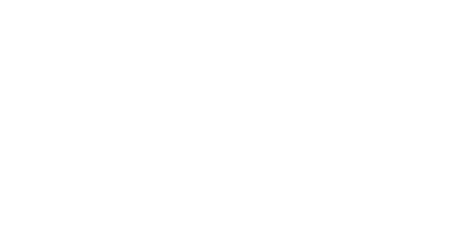 Białe logo z napisem "Dolomity na Ferratach"
